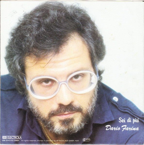Dario Farina : Sei La Sola Che Amo (7", Single)