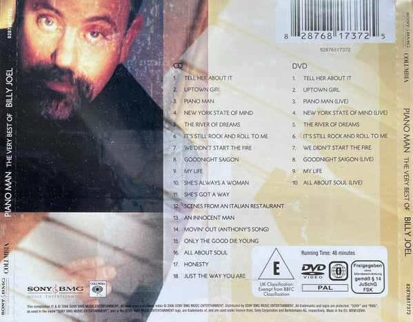 Billy Joel : Piano Man - The Very Best Of Billy Joel (CD, Comp + DVD, Comp)