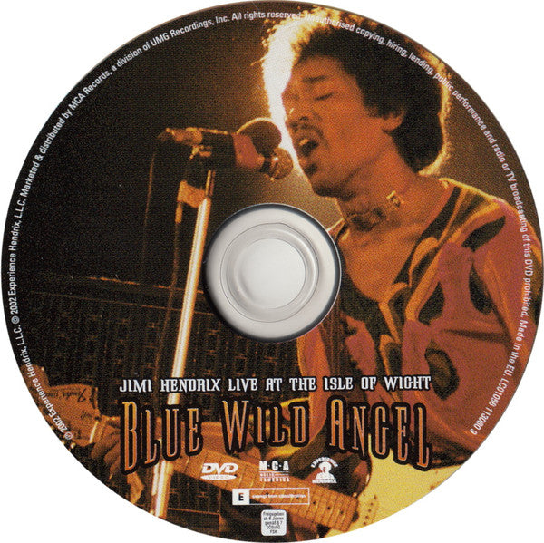 Jimi Hendrix : Blue Wild Angel: Jimi Hendrix Live At The Isle Of Wight (DVD-V, PAL)