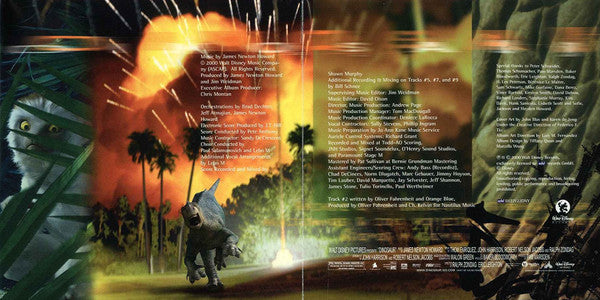 James Newton Howard : Dinosaur (An Original Walt Disney Records Soundtrack) (CD, Album)