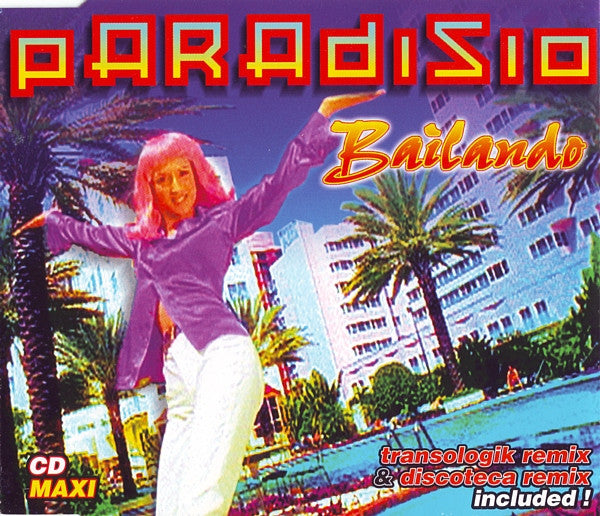 Paradisio : Bailando (CD, Maxi)