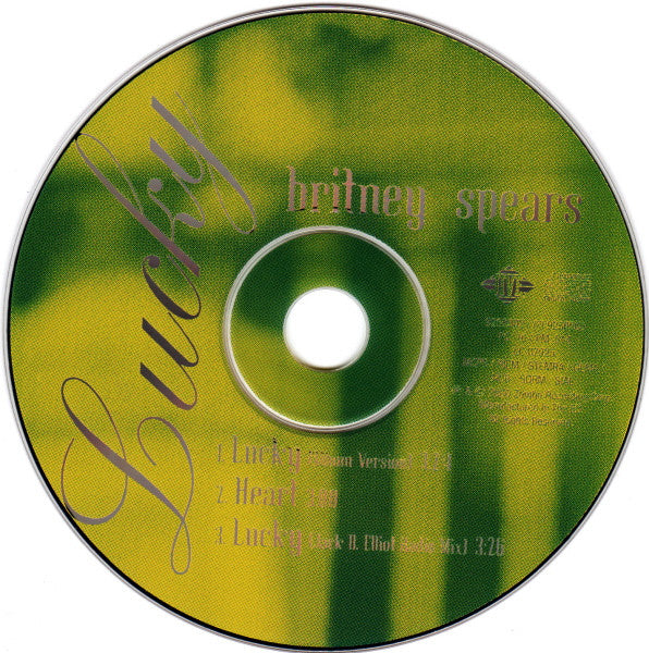 Britney Spears : Lucky (CD, Single)