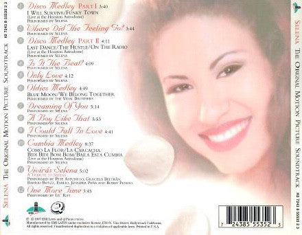 Various : Selena (The Original Motion Picture Soundtrack) (CD, Comp)