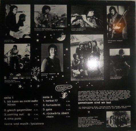 Lysistrara : Lysistrara (LP, Album)