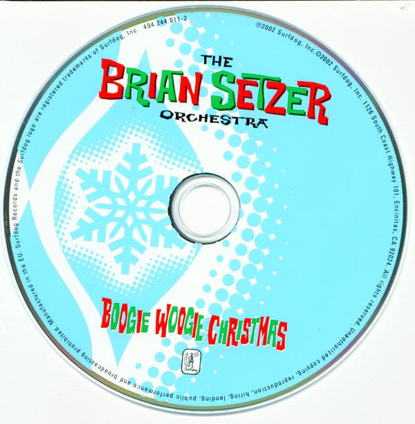Brian Setzer Orchestra : Boogie Woogie Christmas (CD, Album)