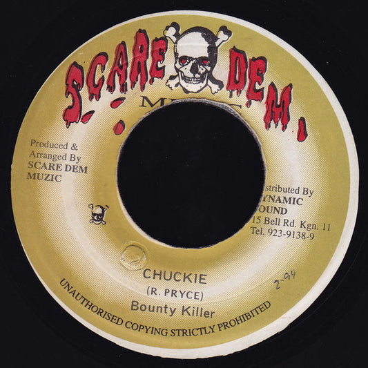Bounty Killer / Jazzwad : Chuckie (7")
