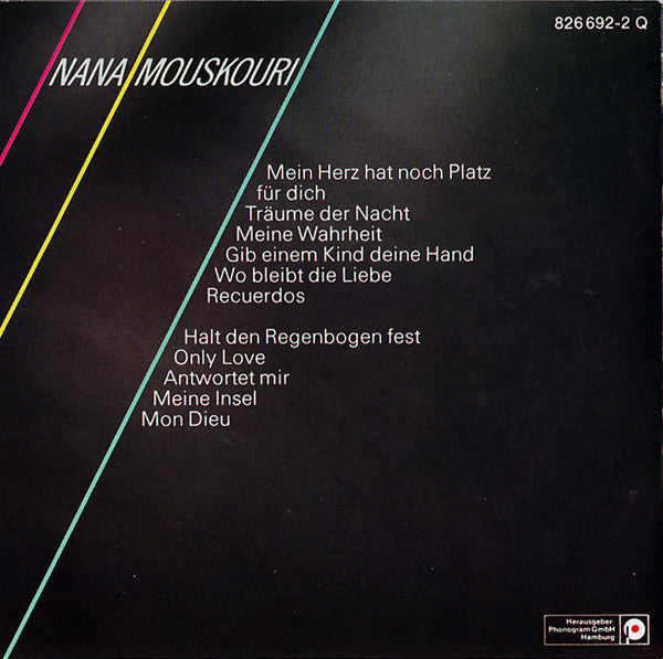 Nana Mouskouri : Kleine Wahrheiten (CD, Album)