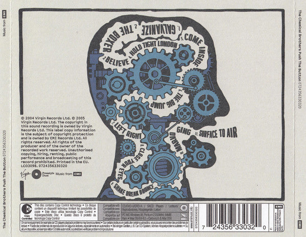 The Chemical Brothers : Push The Button (CD, Album, Copy Prot.)