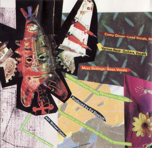 Living Colour : Time's Up (CD, Album, RE)