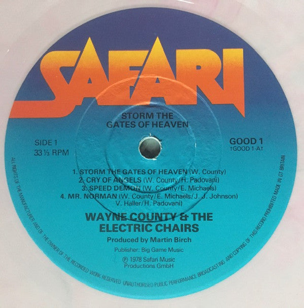 The Electric Chairs : Storm The Gates Of Heaven (LP, Album, Mul)
