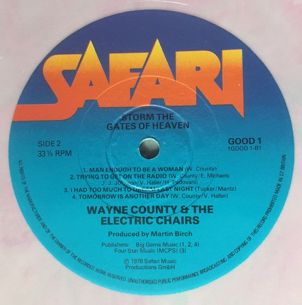 The Electric Chairs : Storm The Gates Of Heaven (LP, Album, Mul)
