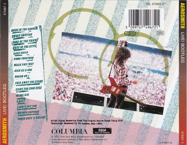 Aerosmith : Live! Bootleg (CD, Album, RE, RM, RP)