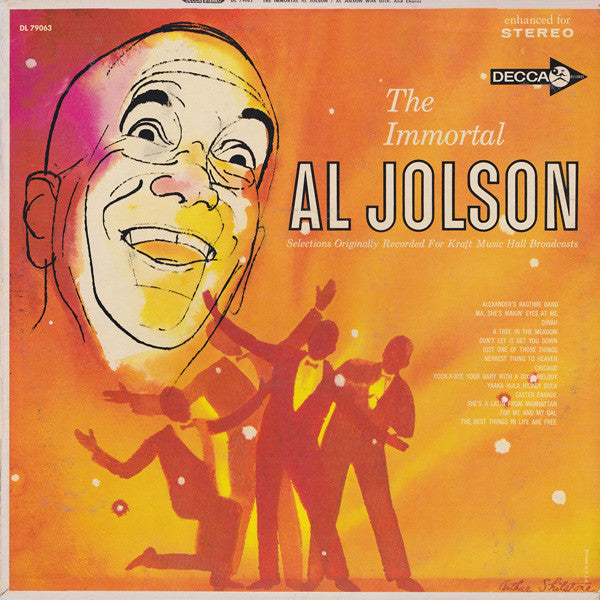 Al Jolson : The Immortal Al Jolson (LP, Album)