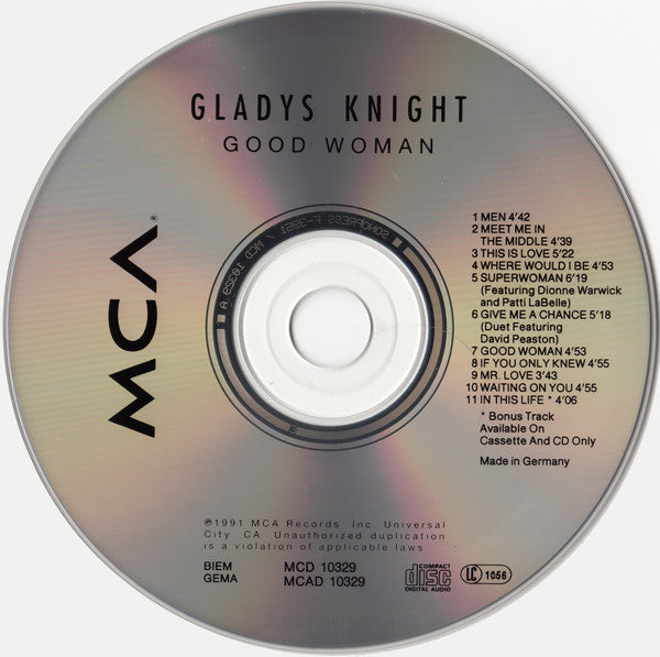 Gladys Knight : Good Woman (CD, Album)