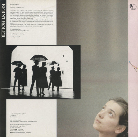 Bernthöler : My Suitor (12")