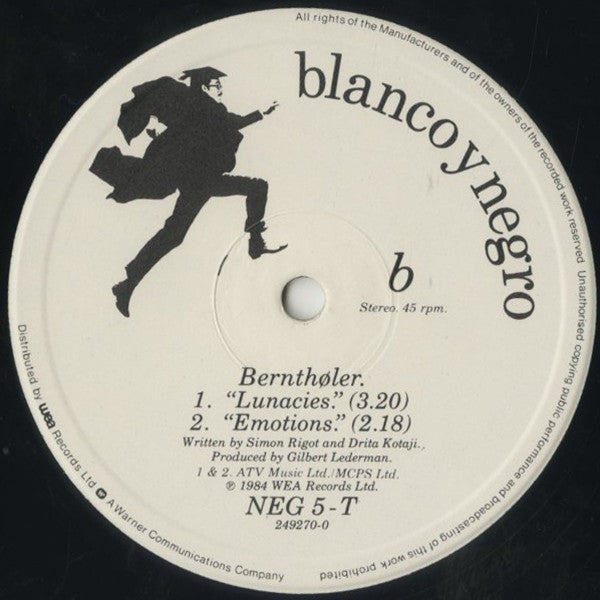 Bernthöler : My Suitor (12")