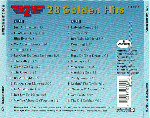 BZN : 28 Golden Hits (2xCD, Comp, RE)