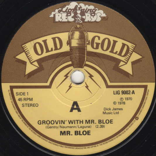 Mr. Bloe : Groovin' With Mr. Bloe (7")
