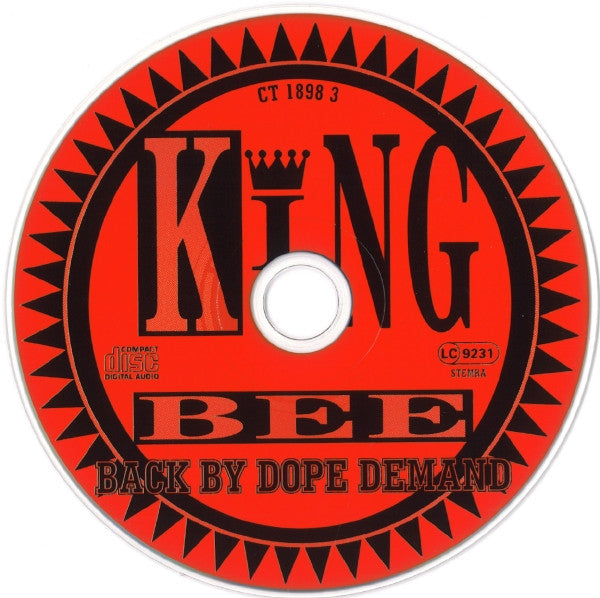 King Bee : Back By Dope Demand (CD, Maxi)