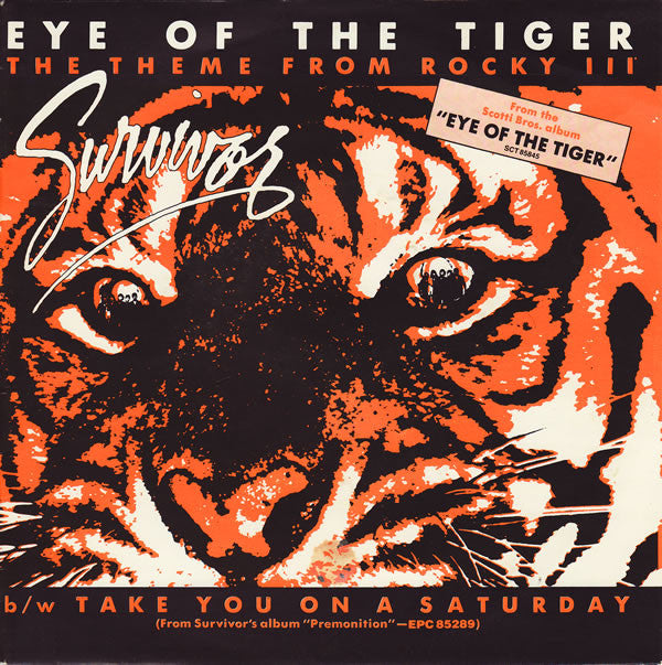 Survivor : Eye Of The Tiger (7", Single)