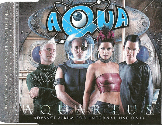 Aqua : Aquarius (CD, Album, Promo, Int)