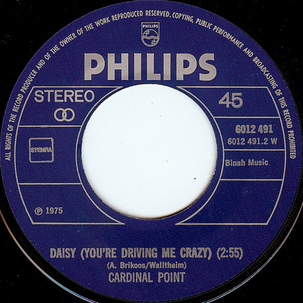 Cardinal Point : Arrivederci Goodbye / Daisy (7", Single, Pap)