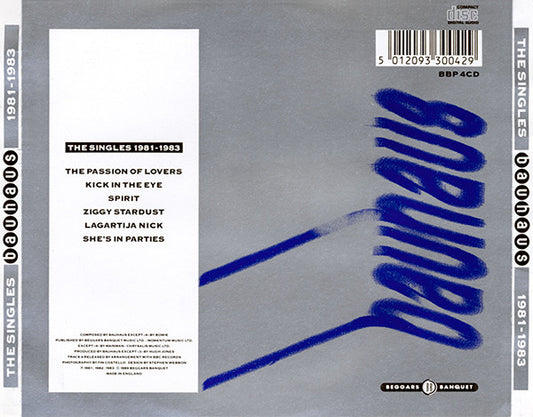 Bauhaus : The Singles 1981-1983 (CD, EP, Comp)