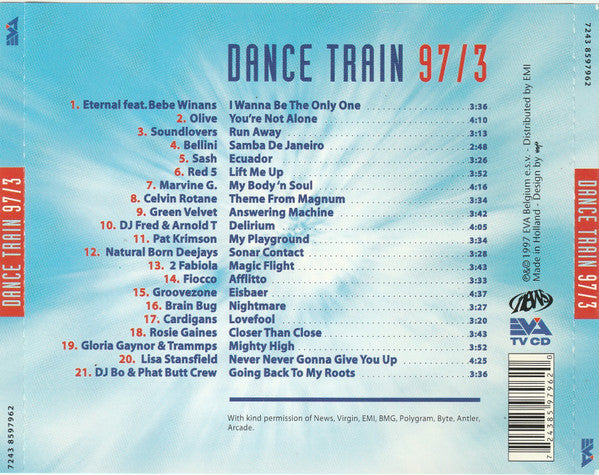 Various : Dance Train '97 Vol. 3 (CD, Comp)