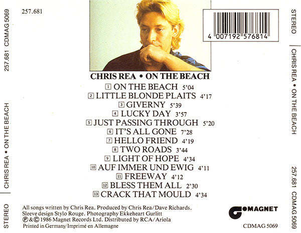 Chris Rea : On The Beach (CD, Album)