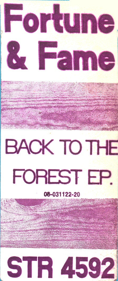 Fortune & Fame : Back To The Forest EP (12", EP)