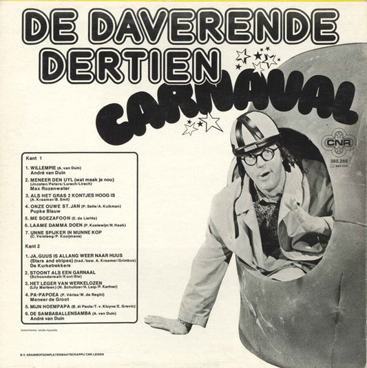 Various : De Daverende Dertien Carnaval (LP, Comp)