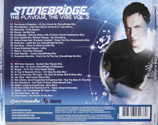 StoneBridge : The Flavour, The Vibe Vol 3 (2xCD, Mixed)
