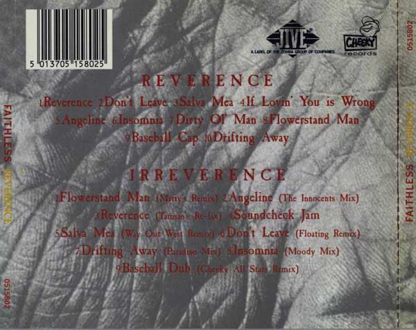 Faithless : Reverence (CD, Album + CD, Comp)