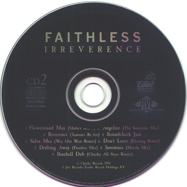 Faithless : Reverence (CD, Album + CD, Comp)