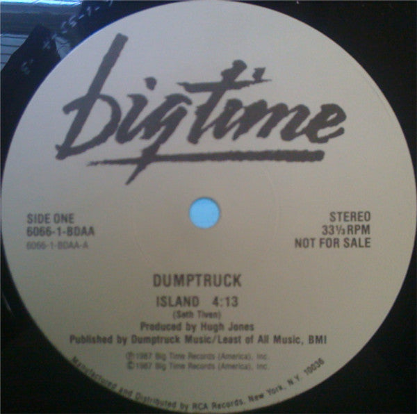 Dumptruck : Island (12", Promo)