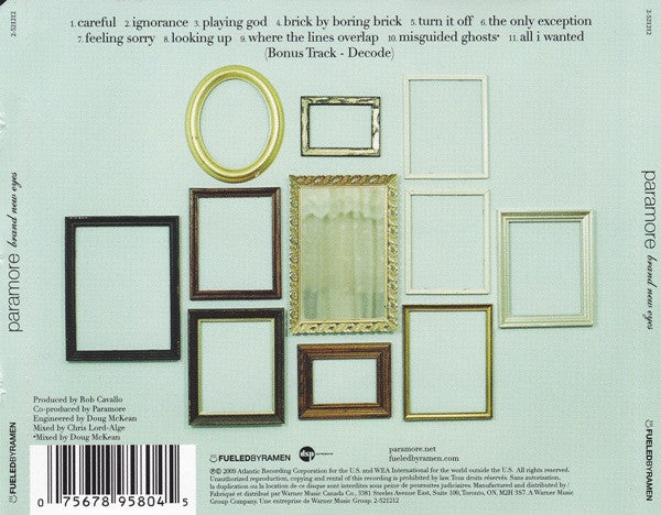 Paramore : Brand New Eyes (CD, Album)