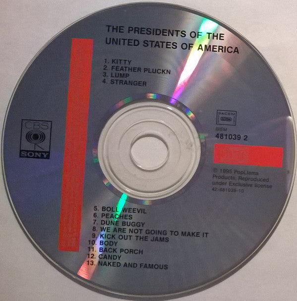 The Presidents Of The United States Of America : The Presidents Of The United States Of America (CD, Album)