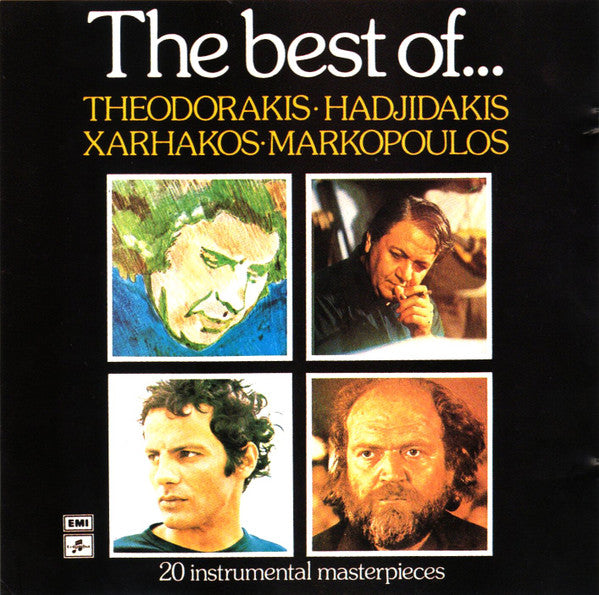 Mikis Theodorakis - Manos Hadjidakis - Σταύρος Ξαρχάκος - Γιάννης Μαρκόπουλος : The Best Of... (20 Instrumental Masterpieces) (CD, Comp)