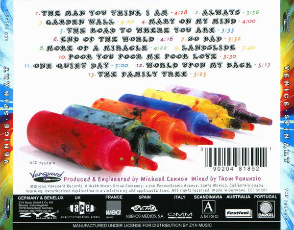 Venice (7) : Spin Art (CD, Album)