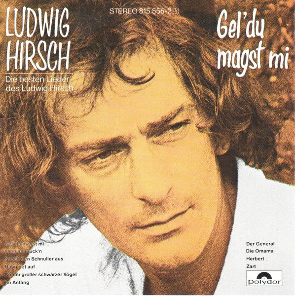 Ludwig Hirsch : Gel' Du Magst Mi (CD, Comp)