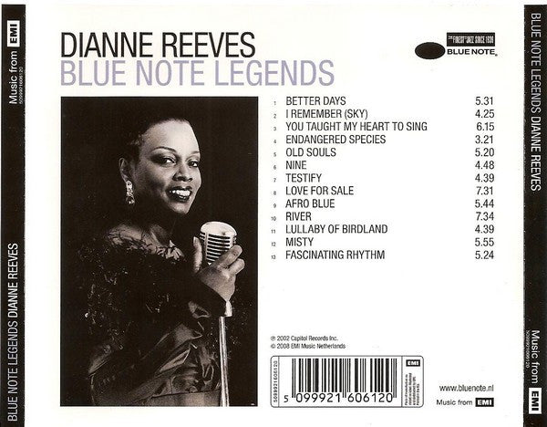 Dianne Reeves : Blue Note Legends (CD, Comp)