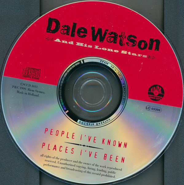 Dale Watson And His Lone Stars : People I've Known, Places I've Been (CD, Album)