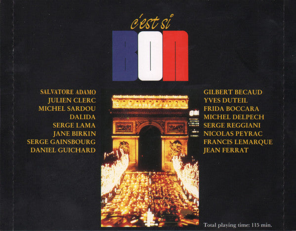 Various : C'Est Si Bon - French Popular Songs (2xCD, Comp)