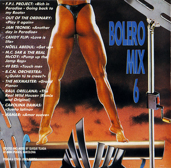 Various : Bolero Mix 6 (CD, Comp, P/Mixed)