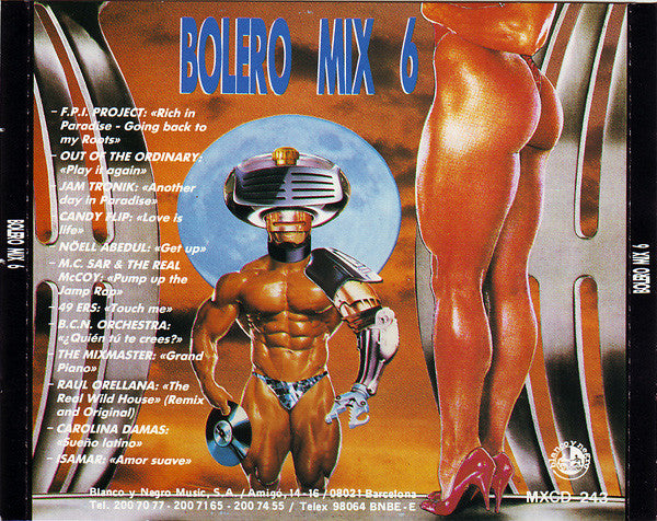Various : Bolero Mix 6 (CD, Comp, P/Mixed)