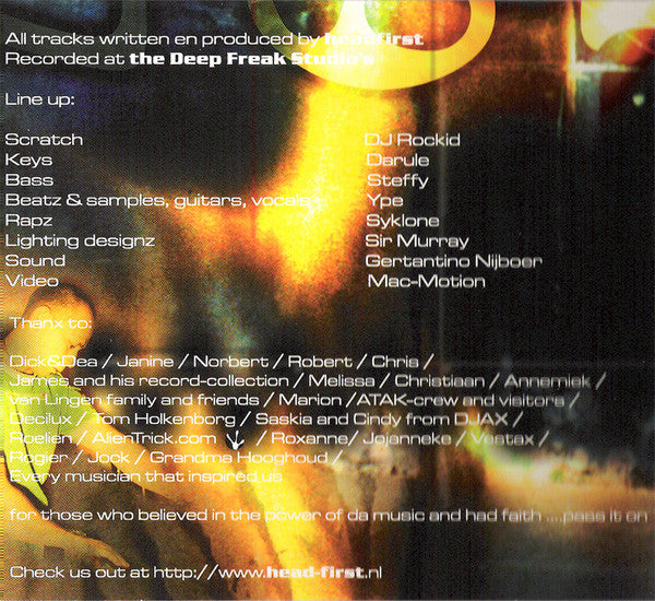 Head First : Brightshinybeats (CD, Album)