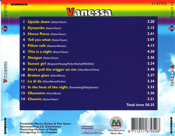 Vanessa (2) : Vanessa (CD, Comp, RE)