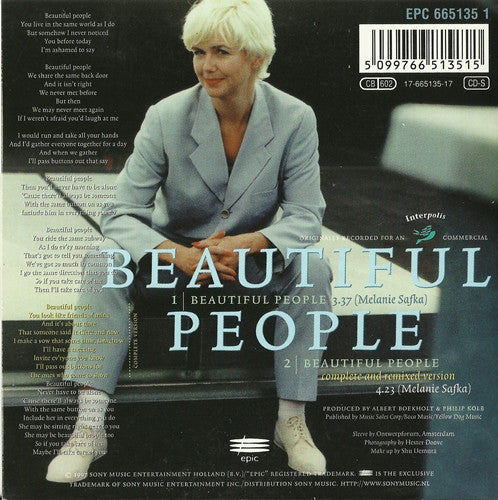 Mathilde Santing : Beautiful People (CD, Single)