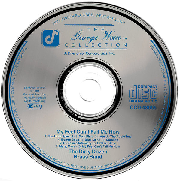The Dirty Dozen Brass Band : My Feet Can't Fail Me Now (CD, Album)