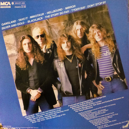 Tygers Of Pan Tang : Spellbound (LP, Album)
